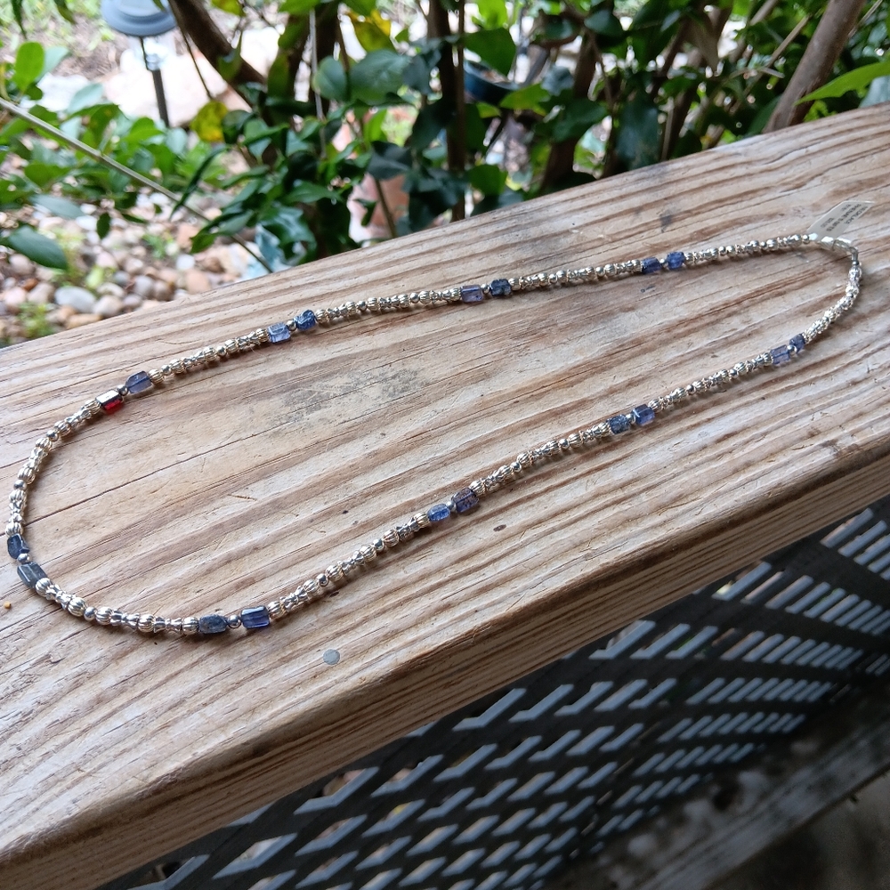 Sterling Silver .925 Smoky Quartz Necklace